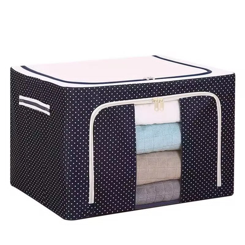 Sac de Rangement Pliable en Tissu avec Fenêtre Tra...