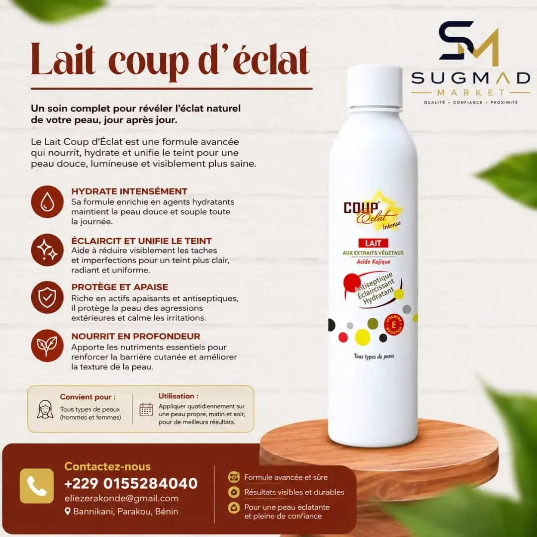 Lait Corporel Coup d'écla...