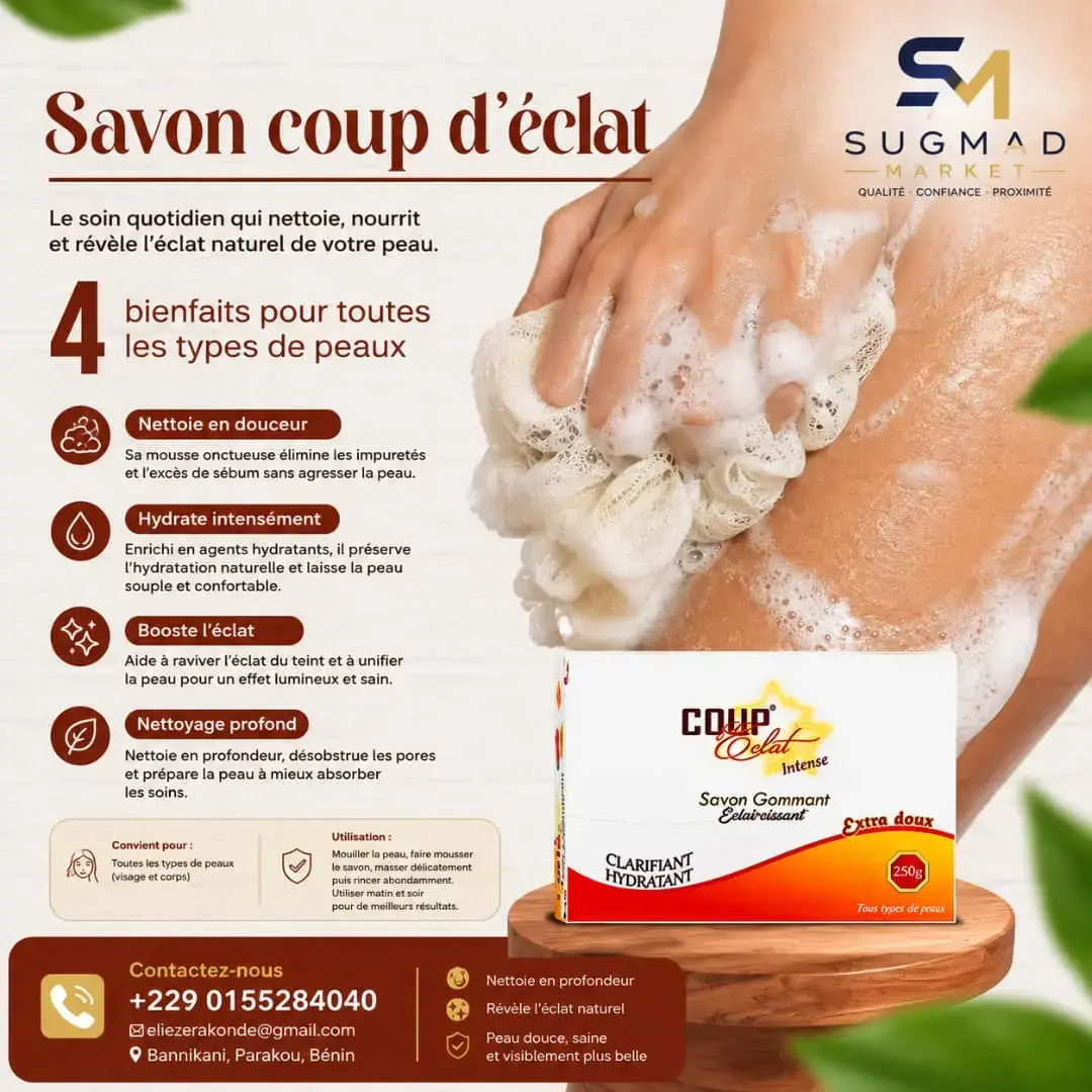 Savon Coup d'éclat